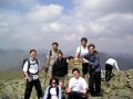 Group on top of Scafell Pike