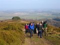 Group on the way up Longstone Hill