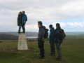 How many people can we fit onto a trig point?