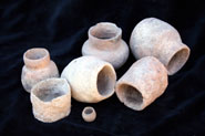 Examples of early Neolithic cooking vessels providing the earliest organic residue evidence for milk use and processing.