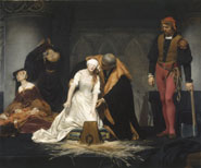 Paul Delaroche (1797-1856), The Execution of Lady Jane Grey, 1833. Oil on canvas.