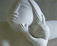 A sculpture by artist Tom Clark